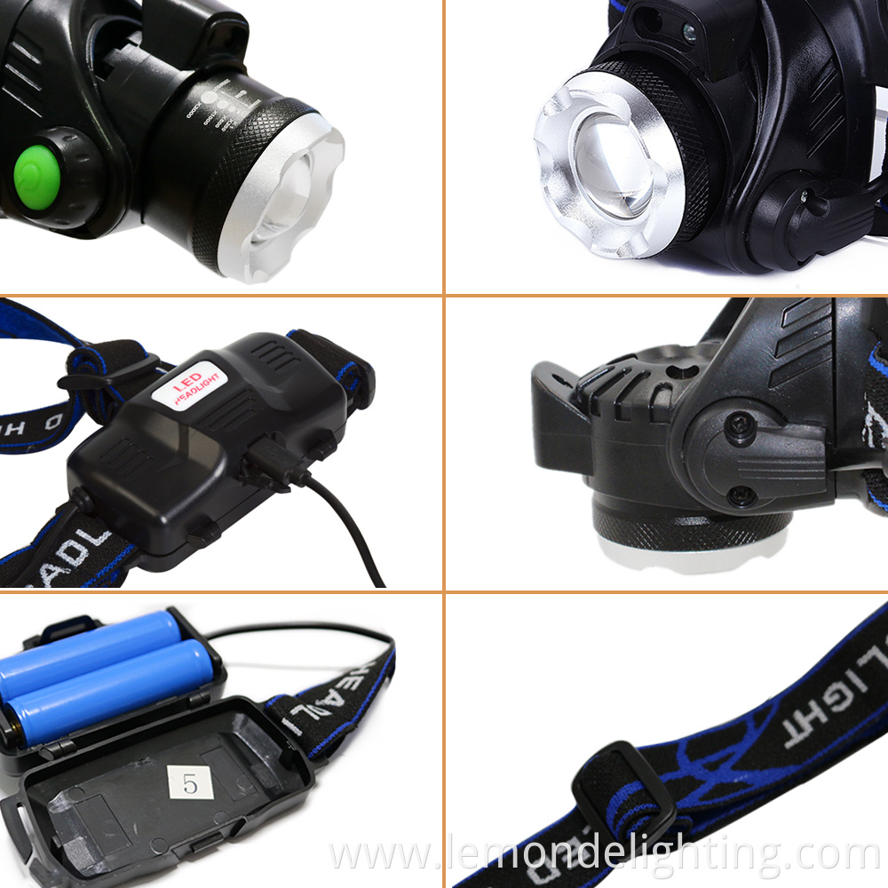 Potent USB Sensor Headlamp